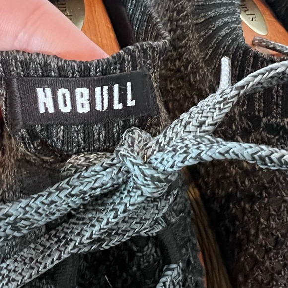 NOBULL Men’s Knit Runners in Black Gray size 11 main image 6
